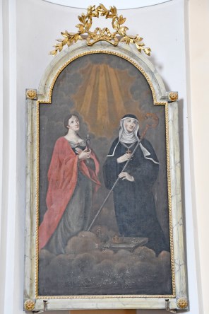 알렉산드리아의 성녀 아폴로니아와 알자스의 성녀 오틸리아_photo by Pasztilla aka Attila Terbocs_in the Church of St John the Baptist in Bakonyszentivan_Hungary.jpg
